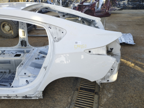 Quarter wing rear left Chevrolet Volt 16- on the body, white, pokes
