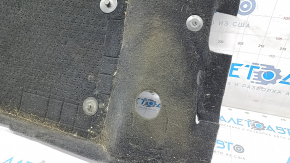 Floor covering front left Jeep Compass 17 - black, dry cleanable