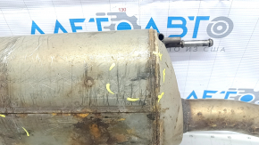 Exhaust line middle part with catalytic converter Lexus RX450h 16-22 rusty, dented, bolts broken