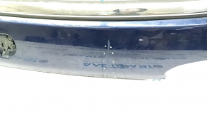 Jeep Compass 17-21 tailgate trim under glass, with chrome molding, broken fasteners, scratch
