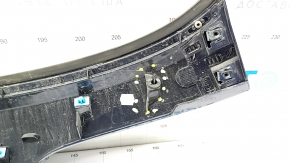 Jeep Compass 17-21 tailgate trim under glass, with chrome molding, broken fasteners, scratch