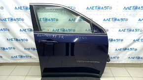 Door assembly front right Jeep Compass 17- blue PBX, keyless