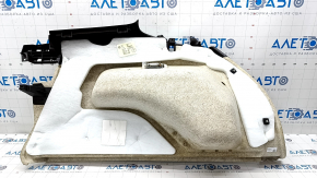 Left arch trim VW Touareg 11-17 beige with brown, crack in fastening