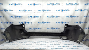 Rear bumper bare upper part Jeep Compass 17- blue, scratches