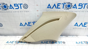 Rear pillar trim behind the window left VW Touareg 11-17 beige, for dry cleaning