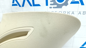 Rear pillar trim behind the window left VW Touareg 11-17 beige, for dry cleaning