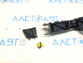 Rear bumper mount left Hyundai Sonata 15-19 broken into 2 parts