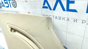 Rear pillar trim behind the right window VW Touareg 11-17 beige, for dry cleaning, broken mount