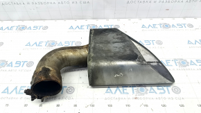 Muffler tip left VW Touareg 11-17 oval