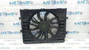 Diffuser radiator shroud assembly VW Touareg 11-17 3.6 600W