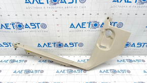 Front left threshold pad VW Touareg 11-17 beige, with insert, worn