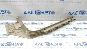 Front left threshold pad VW Touareg 11-17 beige, with insert, worn