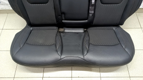 Rear row of seats 2nd row Jeep Compass 17 - combined, leather + cloth, black