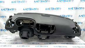 Torpedo front panel with AIRBAG Jeep Compass 17-21 black
