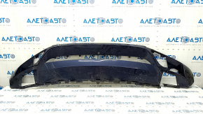 Front bumper lip VW Touareg 11-14 cracked, dented