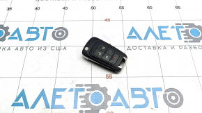 Chevrolet Volt 11-15 key with 5 buttons, worn