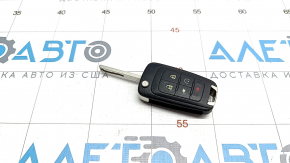 Chevrolet Volt 11-15 key with 5 buttons, worn