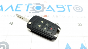 Chevrolet Volt 11-15 key with 5 buttons, worn