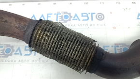 Front inlet pipe with catalytic converter VW Touareg 11-17 3.6 mesh torn
