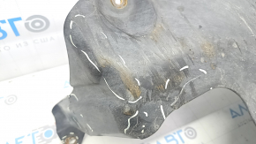 Front engine protection VW Touareg 11-17 cracks, breaks