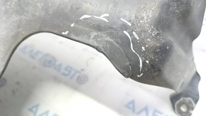 Front engine protection VW Touareg 11-17 cracks, breaks