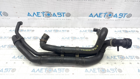 Upper cooling pipe VW Touareg 11-17 3.6 complete 3 parts with quick release