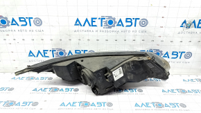 Headlight front left bare Chevrolet Volt 11-15 sand, non-standard holes