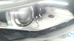 Headlight front right bare Chevrolet Volt 11-15 sand, crack, non-standard holes