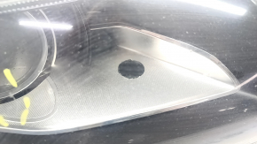 Headlight front right bare Chevrolet Volt 11-15 sand, crack, non-standard holes