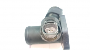 Cooling system flange VW Touareg 11-17 3.6 plastic, large, with sensor
