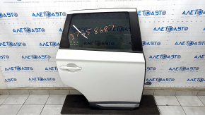 Door assembly rear right Mitsubishi Outlander 16-21 rest white W13, scratches