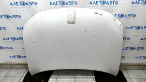 Hood bare Mitsubishi Outlander 14-21 white W13, steel, bumps, dents