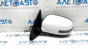 Side mirror left Mitsubishi Outlander 16-21 rest 7 pins, turn signal, white