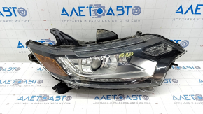 Headlight front right Mitsubishi Outlander 16-21 bare, halogen, rest