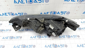Headlight front right Mitsubishi Outlander 16-21 bare, halogen, rest