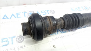 Front propeller shaft VW Touareg 11-17 3.6 rusty, dented, cracked boots