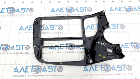 Front panel trim central Mitsubishi Outlander 14-18 black gloss, scratches
