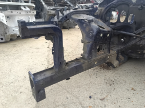 Front right quarter VW Touareg 11-17 on the body, blue