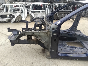 Front left quarter VW Touareg 11-17 on the body, blue