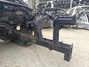 Front left quarter VW Touareg 11-17 on the body, blue