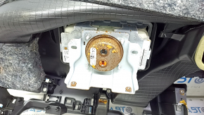Torpedo front panel with AIRBAG Mitsubishi Outlander 14-21 black, rusty pyropatron