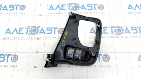 Front panel trim left Mitsubishi Outlander 14-18 black gloss