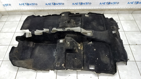 Mitsubishi Outlander 14-21 black floor covering, dry clean, torn