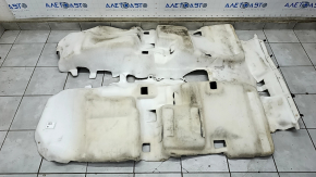 Mitsubishi Outlander 14-21 black floor covering, dry clean, torn