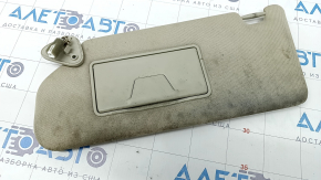 Left visor Mitsubishi Outlander 14-21 beige, with backlight, without hook, for dry cleaning