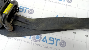 Driver's seat belt Mitsubishi Outlander 14-21 black, dry cleanable