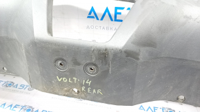 Lip rear bumper trim Chevrolet Volt 11-15 structure, broken fastening, scratches