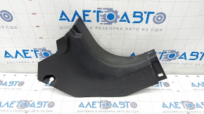 Front pillar trim lower right Mitsubishi Outlander 14-21 black, scratches