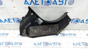 Front pillar trim lower left Mitsubishi Outlander 14-21 black, scratches