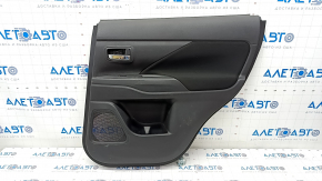 Door trim card rear right Mitsubishi Outlander 14-21 black cloth, scratches